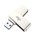 爱国者（aigo）128GB 220MB/s USB3.2 高速商务办公学习电脑U盘 U330金属旋转抗压耐用 大容量投标车载便携优盘