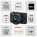 佳能（Canon） EOS M200 微单相机视频直播高清4K数码相机 【EOS M200】（15-45mm）黑旅行版