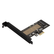 佳翼（JEYI）PCIe转M.2转接卡 NVMe转接卡 兼容部分PCIe 5.0 向下兼容PCIe 4.0/3.0 全速M.2 Gen3扩展卡
