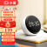 小度（Xiao Du）智能闹钟音箱 大屏数字显示 床头创意闹钟 多功能语音交互 红外遥控家电 智能音响