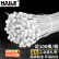 HAILE尼龙扎带捆扎绑扎带扎线理线束线带自锁式扎带2.5*100mm 小号白色100根ZD-10-100