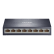 普联（TP-LINK） 8口百兆交换机 监控网络网线分线器 分流器 金属机身 TL-SF1008D