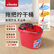 微力达（Vileda）德国高效能拖把拧干桶 家用老式手压拧干器 挤水桶