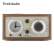流金岁月（Tivoli Audio）音箱 高音质经典款式收音机 闹钟自动播放HIFI音质蓝牙音响胡桃木米色M3BT
