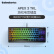 赛睿 (SteelSeries) Apex 3 TKL游戏键盘 紧凑型有线键盘  8区域RGB背光 IP32  薄膜轴 84键