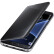 三星（SAMSUNG）S7 edge手机壳/镜面智能休眠保护套/手机套/手机壳 适用G9350 黑色