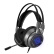 黑爵（AJAZZ）AX391 银黑色 电竞游戏耳机头戴式 7.1环绕声道环绕音效炫酷变幻LED氛围灯