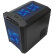 游戏帝国（GAMEMAX）天网 黑色 机箱（支持MICRO主板/侧透/双层结构/长显卡/240水冷/带一个20CM蓝光风扇)