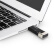 大迈（DM）64GB USB3.0苹果lightning接口 苹果U盘 APD001系列 黑色 iPhone和iPad iMac双头直插式旋转u盘