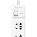 航嘉（Huntkey）新国标智能USB插座 插线板 插排 排插 接线板 拖线板  2位+3孔USB 2.4A快充 SM207（1.8米）