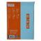 广博(GuangBo)80gA4浅蓝印加系列彩色复印纸 100张/包F8069B