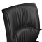 电脑椅会议椅家用弓形脚办公椅子洽谈椅会客椅加厚钢架款-黑色
