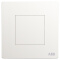 ABB开关插座面板 空白面板 轩致系列 白色 AF504