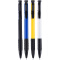 广博（GuangBo） 广博蓝色圆珠笔60支装办公用品学生文具按动笔笔芯9555B