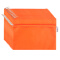 广博（GuangBo） 双层A4B5布质防水拉链文件袋/彩色资料袋 随机A6091 1只装-B5双层网格拉链款
