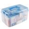 茶花 塑料收纳箱 提把多格保健药箱小药盒子 4.8L 2606