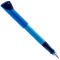 得力(deli)EF明尖优尚系列矫姿钢笔签字笔 正姿笔学生练字随行套装 可装挂件赠墨囊 蓝A907