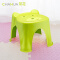 茶花儿童凳子塑料卡通防滑小椅子 苹果绿