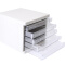 晨光（M&G）五层桌面文件柜资料柜收纳柜 灰色 文件管理 ADM95296