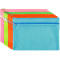 广博（GuangBo）文件袋 防水拉链袋A4/B5帆布单层 双层 布质 彩色资料袋 学生收纳袋小清新 A4双层绿色