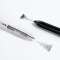 kinbor创意多功能三色圆珠笔360度转动笔内芯可替换自动铅笔0.5mm 3way 多功能笔-灰色