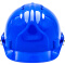 保拉(Paola) 安全帽蓝色款带透气孔 ABS 电力 工地 工程 工业 建筑 防砸抗冲击5996