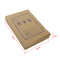 西玛（SIMAA）A4牛皮纸档案盒 加厚木浆/10个装/40mm 文件盒/资料盒/办公用品6510