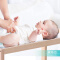 呵宝（HOPE） 婴儿护理台换洗尿布架子洗澡抚触可移动推拿台无漆 原木色尿布台一个