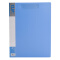 晨光（M&G）双强力夹资料文件夹A4蓝色睿智系列10个装 办公文具 ADMN4025