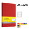 齐心（COMIX）A5 122张优品商务笔记本子/记事本/日记本 红色 办公文具 C5902