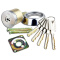 玥玛 锁具C级锁芯 外装门锁头 老式防盗门锁 c级锁芯750A7-YM01