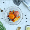 Delisoga 玻璃水果盘 创意旋律款 大号大容量 欧式果斗糖果干果篮 坚果零食沙拉盘 客厅家用摆件礼品装饰