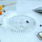 Delisoga 玻璃水果盘 创意旋律款 大号大容量 欧式果斗糖果干果篮 坚果零食沙拉盘 客厅家用摆件礼品装饰