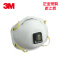 3M N95头戴式带呼吸阀切割打磨工业焊接粉尘防护口罩白色 8515十只发