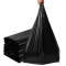京惠思创 JH0110 加厚家庭办公背心式垃圾袋 （40+15）*70cm 黑色100只