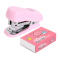 晨光（M&G）ABS91649学生卡通12号订书机订书器+订书针组合套装粉色
