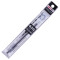 包邮得力（deli）6901半针管水笔芯0.5mm中性笔签字笔替芯学生考试用碳素笔 黑色替芯 20支/盒