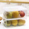 百露 保鲜盒透明塑料盒子长方形密封盒冰箱水果食品收纳盒冷藏储物盒大 方形1.2L