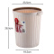顺美 8L垃圾桶 圆形纸篓 简易欧式卫生桶 SM-2850