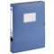 齐心(Comix) A35 耐用粘扣A4/35mm档案盒/文件盒/资料盒 单个装 蓝色