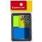 齐心（Comix）D7008EC 荧光膜指示标签/便签条/便利贴/百事贴(44x30mm)20张*2色 3个装
