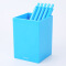 晨光（M&G）ABT98429优品时尚方形笔筒收纳盒蓝色
