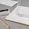 晨光（M&G）简系列30cm学习绘图制图刻度塑料直尺折尺ARLN0439
