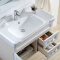 四季沐歌 MICOE M-GS1024(80)四季沐歌实木浴室柜套装 橡胶木浴室柜组合套装 陶瓷洗手盆卫浴柜