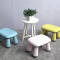 禧天龙Citylong儿童塑料凳子加厚休闲小凳可叠放座椅简易餐椅换鞋凳 （随机发货）2096