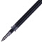 得力(deli) 中性笔笔芯 标准子弹头笔芯 水笔替芯 水笔芯 0.5mm 黑色6916
