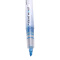 得力(deli)蓝色直液式标记荧光笔 水性记号笔 12支/盒S618