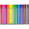 得力(deli) 7067 绚丽多彩可洗水彩笔/绘画笔 24色/筒 包装颜色随机