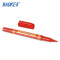 宝克（BAOKE）双头儿童绘画勾线笔学生画画笔水性记号笔 红色MP2906