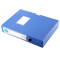 广博(GuangBo)10只装55mm粘扣A4文件盒/档案盒/资料盒 蓝色A8030